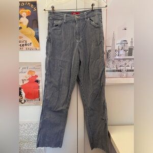 Dickies striped denim pants
